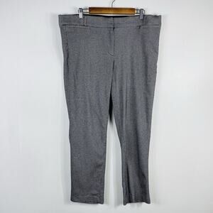 Lane Bryant Size 20 Short Printed The Allie Ankle Pants Black White